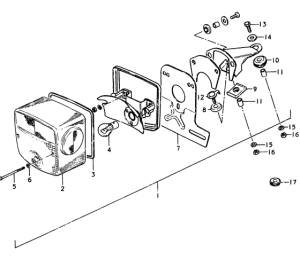 SP370 Задний комбинированный сигнал