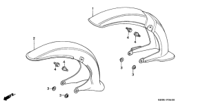 C90 Переднее крыло