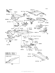AN112 Боковые обтекатели