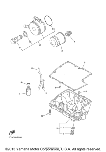 FZS10ZB Масляный фильтр