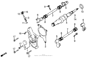 CX650 Распределительный вал