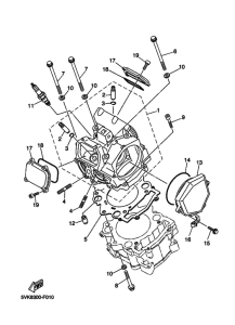  Головка цилиндров