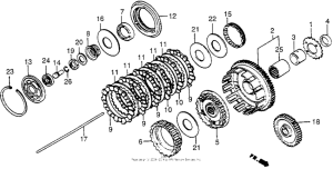 VT700C Сцепление