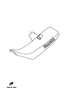 YZ250 Сиденье