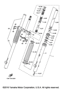  Передняя вилка