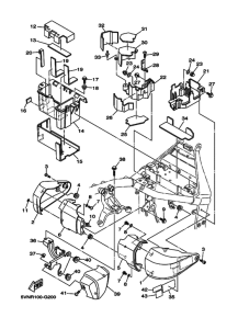 XV1700AT XV17ATX Боковая крышка