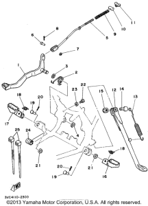 RT180D Stand - footrest