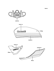 ZR400 Наклейки