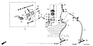 Передний главный тормозной цилиндр
