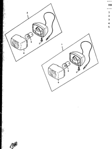 CW50 Поворотники