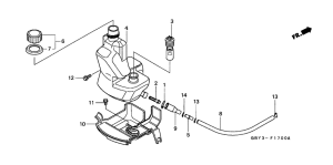 SH50 Бак масляный