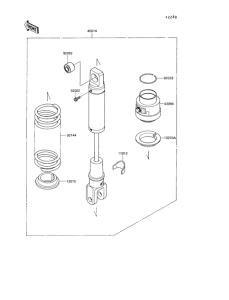 KL650 Амортизатор