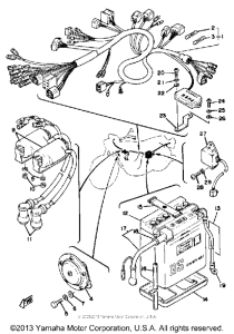 XS400F Электрика