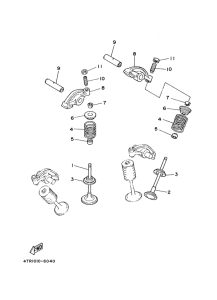 XVS650 Клапана