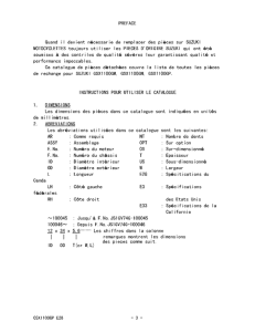 GSX1100 Catalog preface