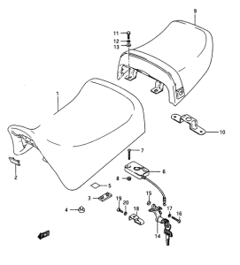 RG250 Пружина