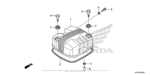  Крышка головки цилиндров