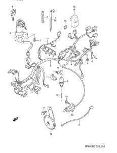 RF600 Жгут проводов
