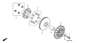 FJS400 Вариатор