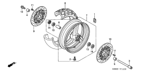 VTR1000F Transom + tube