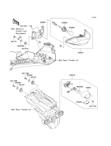 EX250 (ABS) Фонарь