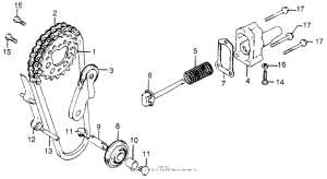 CB750 Cam chain + tensioner