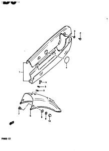 FR80 Заднее крыло