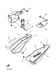 RZ350 ｻｲﾄﾞｶﾊﾞｰ. ﾂｰﾙ