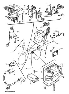 XT500T Электрика 1