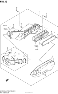 UH200 Воздушный фильтр