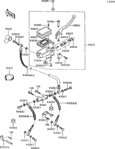 ZG1200 Главный тормозной цилиндр