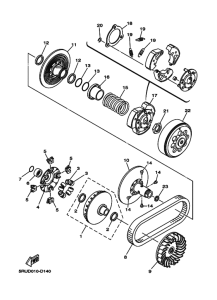 YP400 YP400V Бендикс