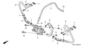  Воздушный клапан всасывания