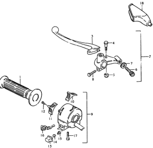 SP370 Left handle switch