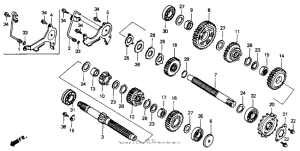 VT600C Трансмиссия
