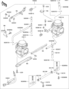 ER500 Карбюратор