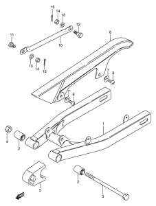 DS80 Маятник задний