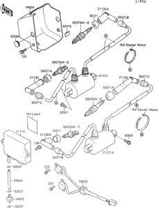 VN1500 Катушка зажигания
