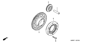  Муфта стартера