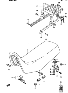 DR650 Пружина
