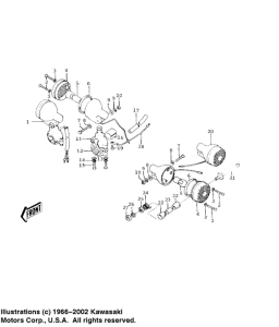 KS125 Поворотники