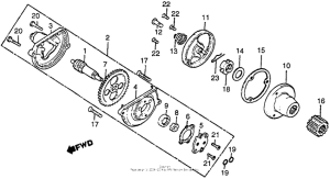 CB125S Oil pump + oil filter