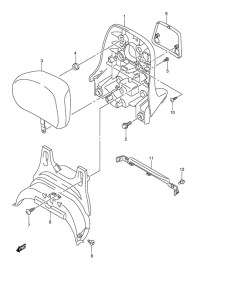 AN250 Ручка пассажира