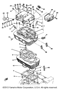 XS360D Цилиндр и головка цилиндра