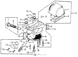 CB750 Масляный насос