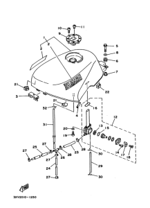 TZR250RSP ﾌﾕｴﾙﾀﾝｸ