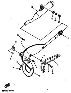 DT50LC DT50B Выхлоп