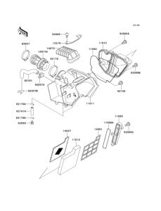  Воздушный фильтр
