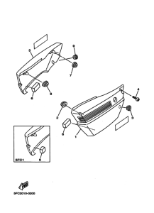 RZ50 Боковая крышка