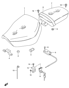 GZ125 Пружина